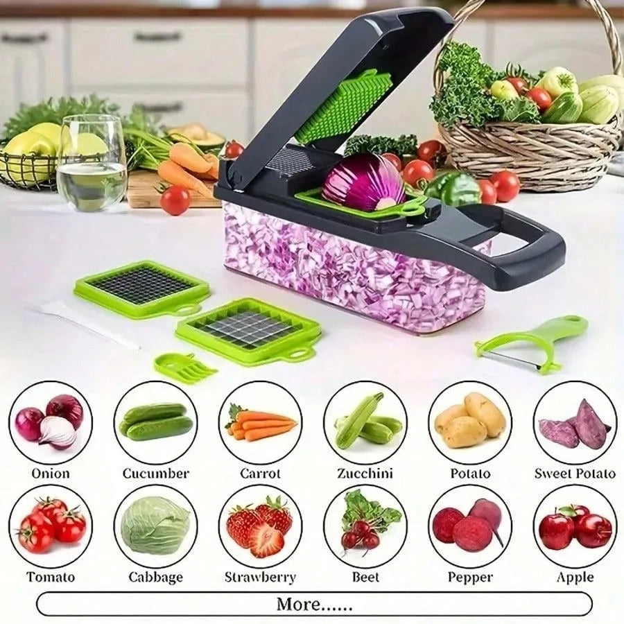 16-in-1 Multi-Functional Vegetable Chopper