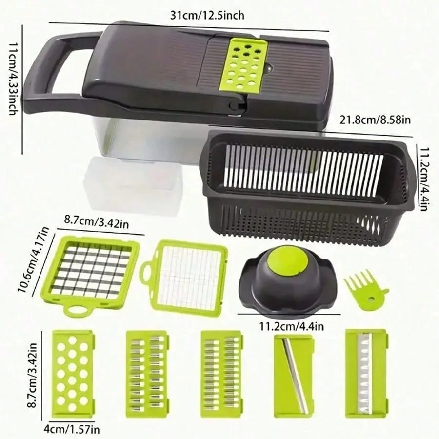 16-in-1 Multi-Functional Vegetable Chopper