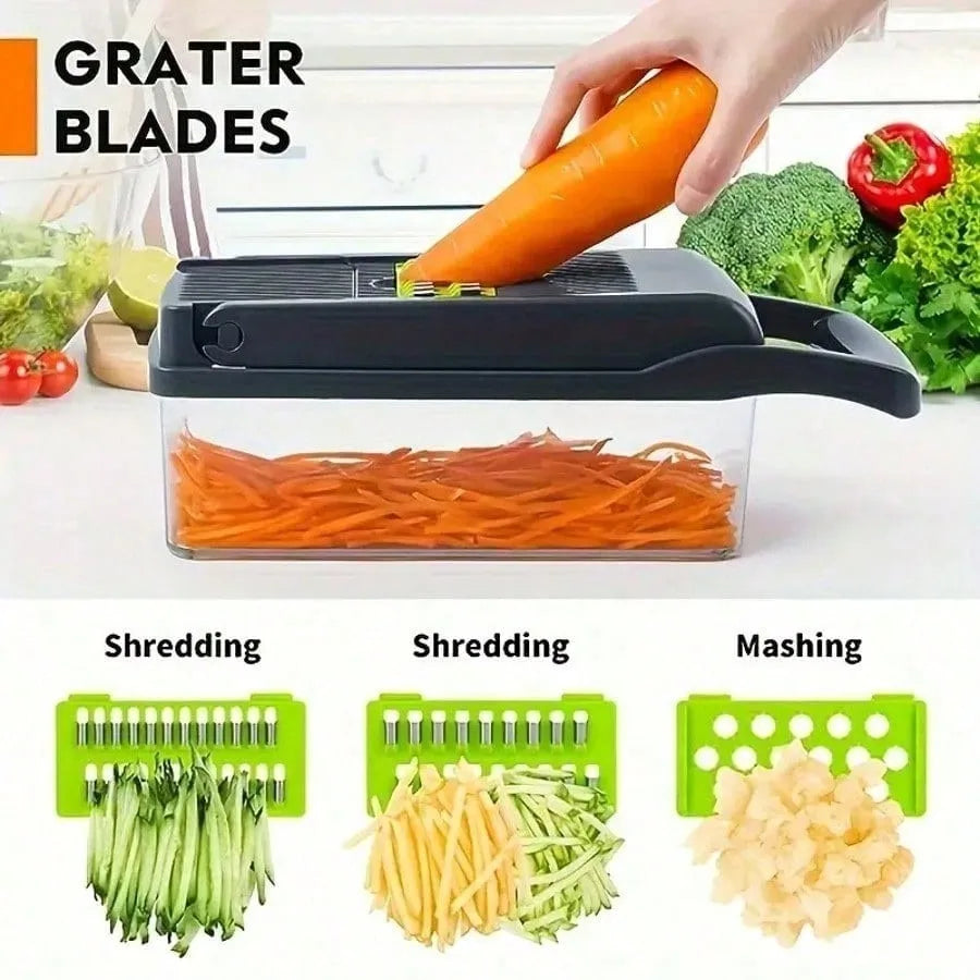 16-in-1 Multi-Functional Vegetable Chopper